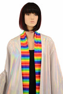 Robe with Rainbow Trim & Sash - Coquetry Clothing