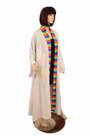 Robe with Rainbow Trim & Sash - Coquetry Clothing