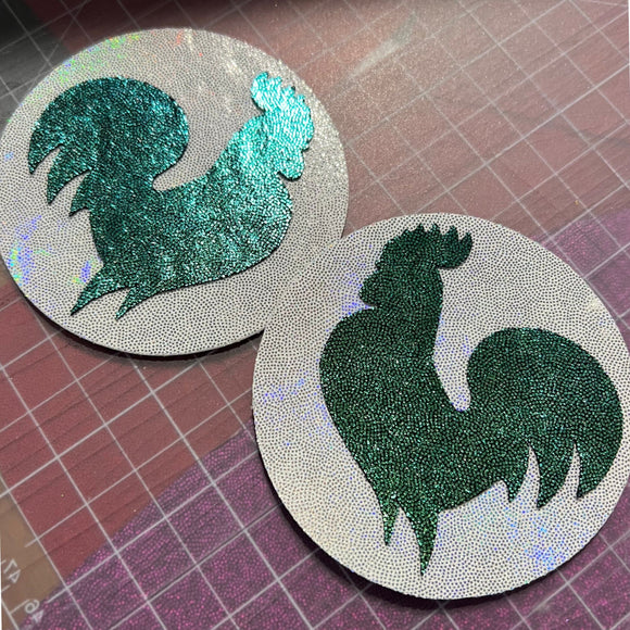 Rooster Pasties - Coquetry Clothing