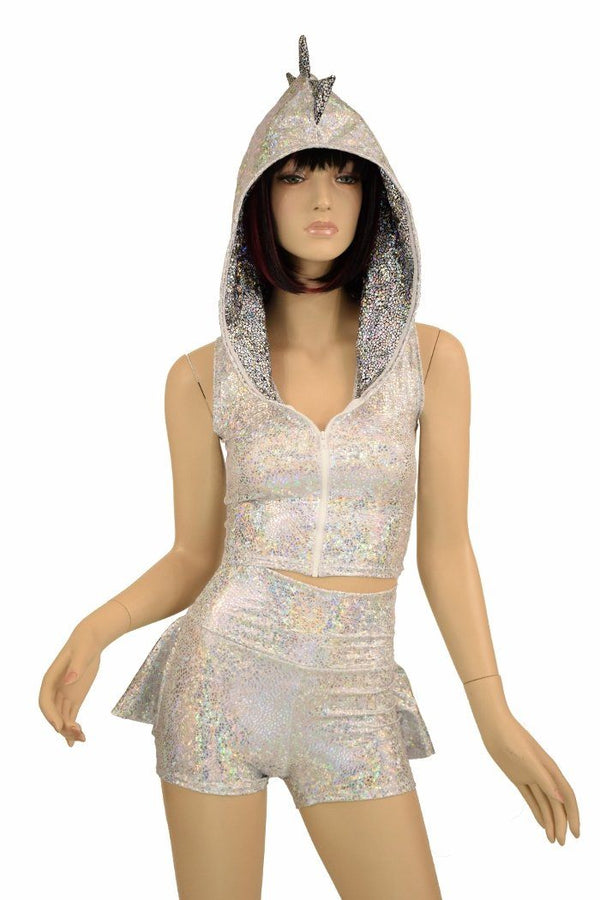 Ruffle Rump Dragon Top & Shorts Set - 2