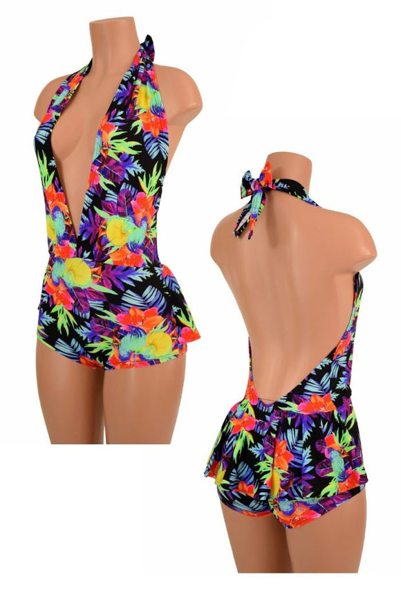 Ruffle Rump "Josie" Romper - Coquetry Clothing