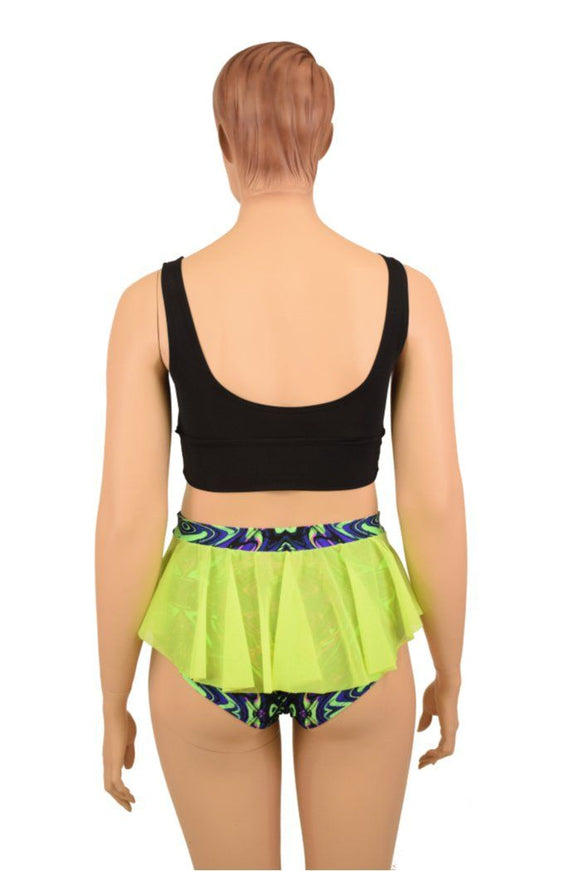 Ruffle Rump Siren Shorts - Coquetry Clothing