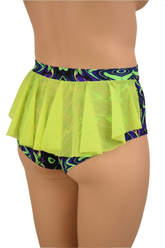 Ruffle Rump Siren Shorts - Coquetry Clothing