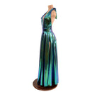 Ruffled Rump Josie Romper & Breakaway Maxi Skirt in Scarab - Coquetry Clothing