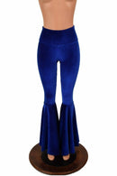 Sapphire Stretch Velvet Fabric - Coquetry Clothing