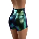 Scarab High Waist Shorts - Coquetry Clothing