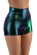 Scarab High Waist Shorts with Pockets - 3