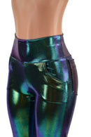 Scarab Metallic Pocket Leggings - Coquetry Clothing