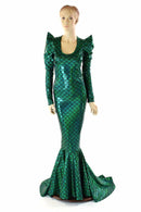 Sea Witch Puddle Train Gown - Coquetry Clothing