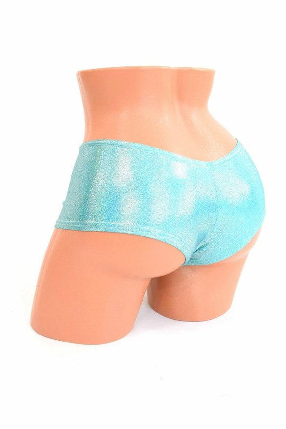 Seafoam Cheeky Booty Shorts - Coquetry Clothing