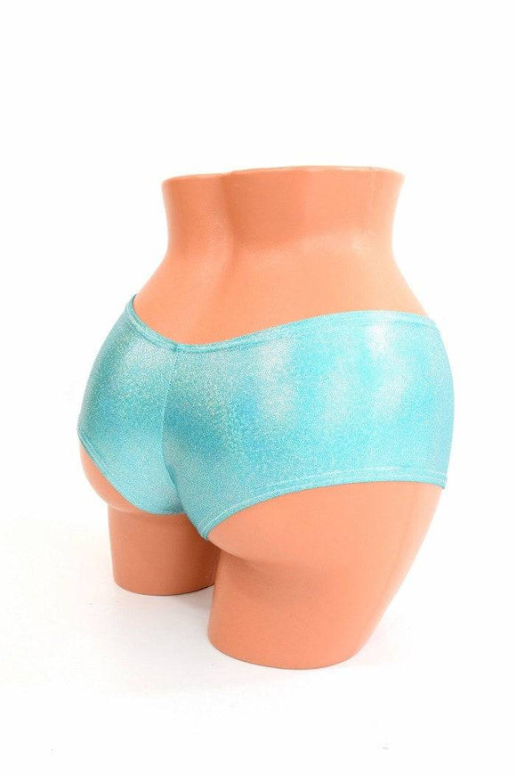 Seafoam Cheeky Booty Shorts - Coquetry Clothing