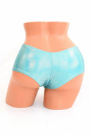 Seafoam Cheeky Booty Shorts - Coquetry Clothing