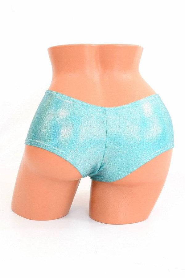 Seafoam Cheeky Booty Shorts - 3