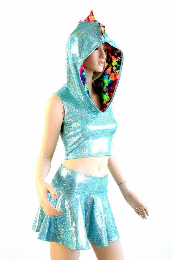 Seafoam Dragon Hoodie Set - Coquetry Clothing