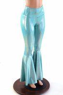Seafoam High Waist Bell Bottom Flares - Coquetry Clothing