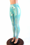 Seafoam High Waist Leggings - Coquetry Clothing