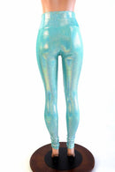 Seafoam High Waist Leggings - Coquetry Clothing