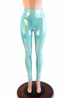 Seafoam High Waist Leggings - Coquetry Clothing
