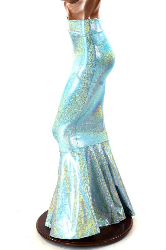 Seafoam High Waist Mermaid Skirt - Coquetry Clothing