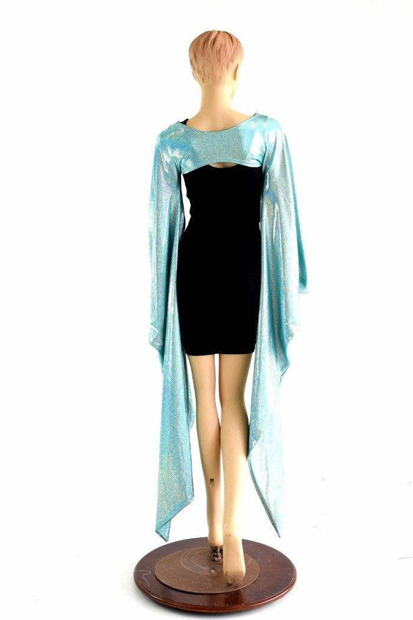 Seafoam Holographic Kimono Bolero - 3