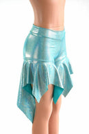 Seafoam Holographic Spandex Fabric - Coquetry Clothing