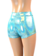 Seafoam Mid Rise Shorts - Coquetry Clothing