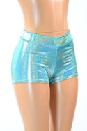 Seafoam Mid Rise Shorts - 2