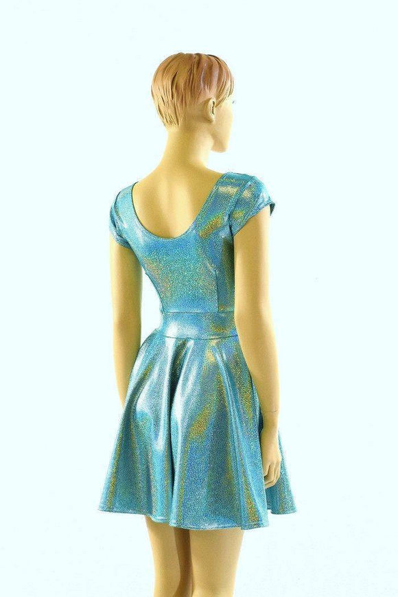 Seafoam Skater Dress - Coquetry Clothing