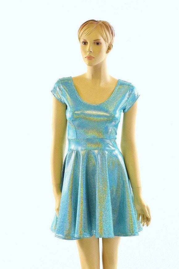 Seafoam Skater Dress - Coquetry Clothing