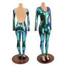 Sheer Mesh Back Catsuit - Coquetry Clothing