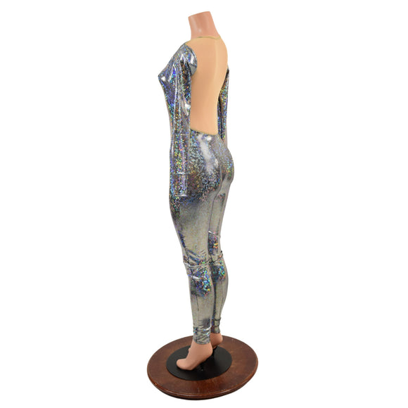 Sheer Mesh Back Catsuit - Coquetry Clothing