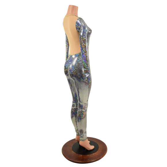 Sheer Mesh Back Catsuit - Coquetry Clothing