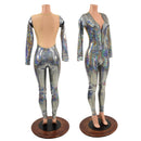 Sheer Mesh Back Catsuit - Coquetry Clothing