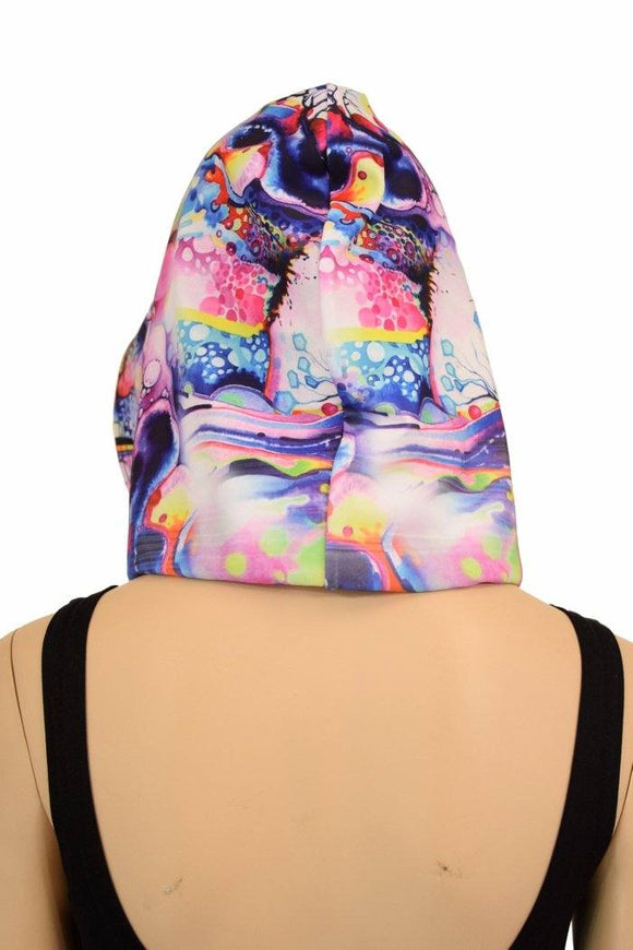 Short Reversible Festival Hood - Coquetry Clothing