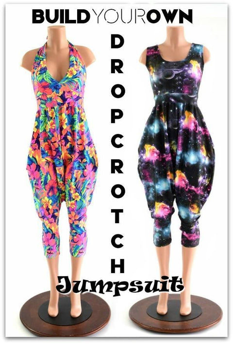 Build Your Own Drop Crotch Jumpsuit - Coquetry Clothing