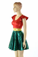Side Kick Skater Dress - Coquetry Clothing