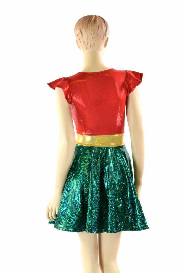 Side Kick Skater Dress - Coquetry Clothing