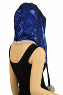 Silver Fawn Minky Pom Pom Hood - Coquetry Clothing