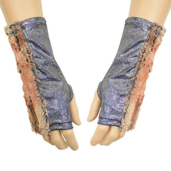 Silver Holo and Amber Fox 5PC Wolf Set - Coquetry Clothing