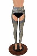 Silver Holographic Chaps - 2