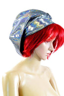 Silver Holographic Tam - Coquetry Clothing