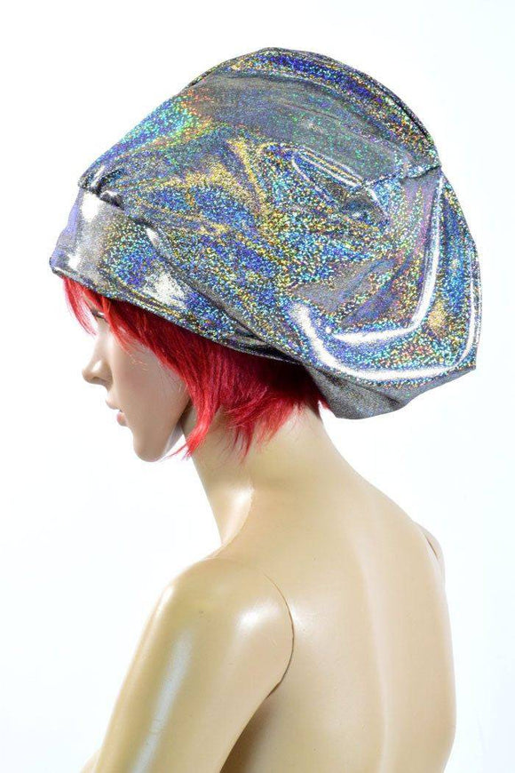 Silver Holographic Tam - Coquetry Clothing