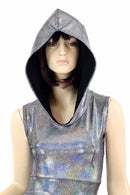 Silver Hoodie Skater Dress - Coquetry Clothing