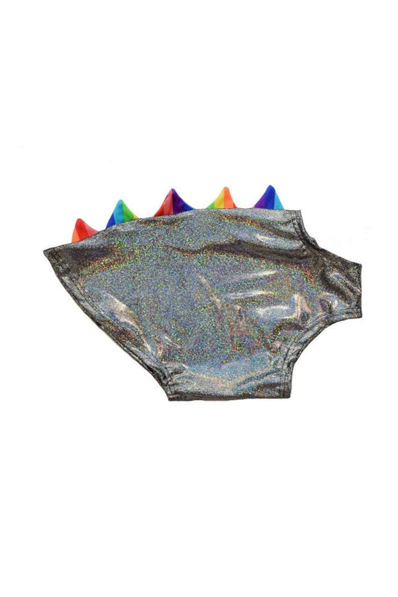 Silver & Rainbow Spiked Pet Shirt - Coquetry Clothing