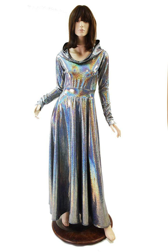 Silver "Space Ambassador" Gown - Coquetry Clothing