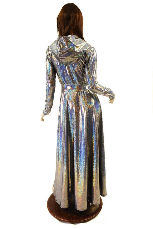 Silver "Space Ambassador" Gown - Coquetry Clothing