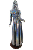 Silver "Space Ambassador" Gown - Coquetry Clothing