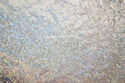 Silver on White Shattered Glass Fabric - 2