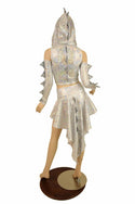 Silvery White Dragon Set (+Dragon Wings!) - 6