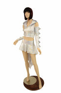 Silvery White Dragon Set (+Dragon Wings!) - 7